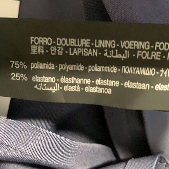 Zara NWT Gray Purple Cut-out Laser Cut Swimsuit Size S High Leg - Picture 11 of 12